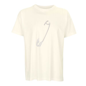 Streetwear mikina s výšivkou Spínací špendlík Tričko s výšivkou Spínací špendlík – minimalistický streetwear motiv